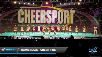 Bama Blaze - Cheer Fire [2022 Day 1] 2022 CHEERSPORT National Cheerleading Championship