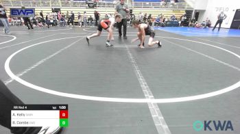 100-105 lbs Rr Rnd 4 - Ammar Kelly, Darko Valley Wolf Pack vs Brilee Combs, Cowboy Wrestling Club