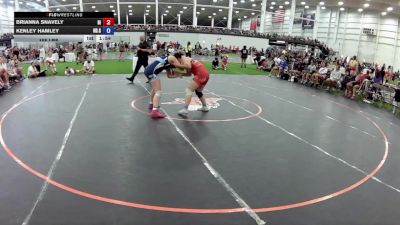 155 lbs Brianna Snavely, Hawaii vs Kenley Hamley, North Dakota Gold