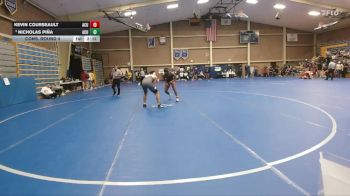 165 lbs Cons. Round 4 - Kevin Courseault, Arizona Christian University vs Nicholas Piña, Arizona Christian University