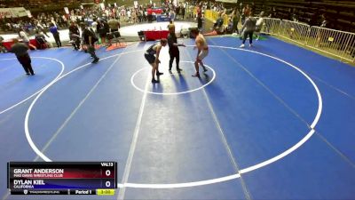 215 lbs Cons. Round 6 - Grant Anderson, Mad Dawg Wrestling Club vs Dylan Kiel, California