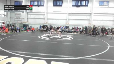 90 lbs Round Robin 2 - Liam Osolin, Revival Orange - MS vs Mason Bem, Hammers - MS