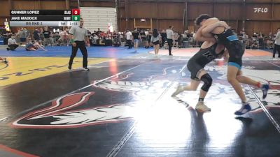 170 lbs Rr Rnd 2 - Gunner Lopez, Black Fox vs Jake Maddox, Newtown Hs/ Kd Trained