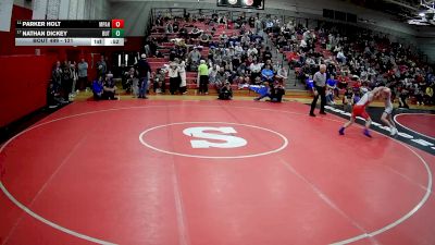 121 lbs Cons. Round 4 - Parker Holt, Mount Pleasant Area Hs vs Nathan Dickey, Butler