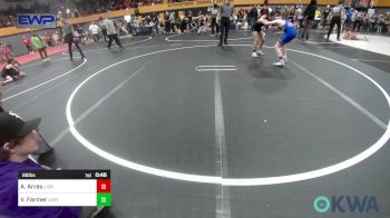 88 lbs Semifinal - Aden Arres, Lions Wrestling Academy vs Vanessa Farmer, Lions Wrestling Academy