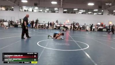 105 lbs Cons. Round 3 - Santino DiMatteo, ShoreThing WC vs Anthony Coelho Iv, Clovis HS