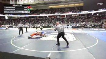 II-170 lbs Champ. Round 1 - Ethan Purdy, Altmar-Parish-Williamstown(Pulaski) vs Jake Zeigler, Portville