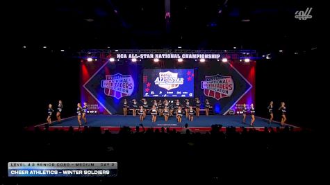 Cheer Athletics - Winter Soldiers [2026 L4.2 Senior Coed - Medium Day 2] 2026 NCA All-Star National Championship