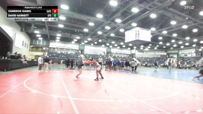 165 lbs Champ. Round 2 - David Garnett, Brewton-Parker (GA) vs Cameron Isabel, Cumberland (Tenn.)