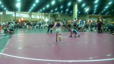 62 lbs Semis (4 Team) - Haley Thao, Untouchable Lady Reapers vs Olivia Fondaw, Trojan WA