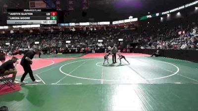 68 lbs Round 4 - Linora Moore, Unattached vs Austyn Slayton, LCW3