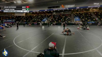 132 lbs Champ. Round 1 - Julian Gutierrez, Huntley vs Brady Glynn, New Lenox (Lincoln-Way West)