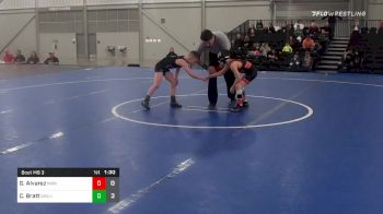 60 lbs Prelims - Giovanni Alvarez, Wisconsin Iron vs Cash Bratt, Oklahoma Elite