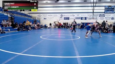 165 lbs Semifinal - Brett Cornett, Inola vs Gavin Salt, Oologah