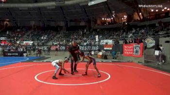 76 lbs Consolation - Jaylen Burge, Mile High WC vs Aaron Camacho, Bolingbrook Jr Raiders