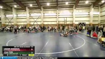 98 lbs Quarterfinal - Jagger Anderson, Bear River Jr High Wrestling vs Cole Ford, Fremont Wrestling Club