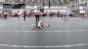 76 lbs Round 1 (8 Team) - Theodore Moyer, Journeymen Uprising vs Porter Fissel, Revival Aces
