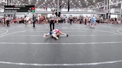 76 lbs Round 1 (8 Team) - Theodore Moyer, Journeymen Uprising vs Porter Fissel, Revival Aces