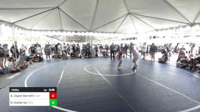 130 lbs Consi Of 8 #1 - Amber L Zapot Barnett, Chaparral HS vs Genevieve Gutierrez, Espana Wrestling