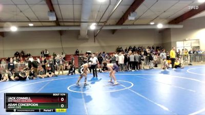 133 lbs Cons. Round 2 - Adam Concepcion, Adams State vs Jack Connell, New Mexico Highlands