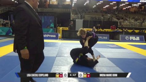 Nnena Marie Odim vs Lisa Caecile Copeland 2025 Pan Jiu Jitsu IBJJF Championship