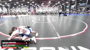120 lbs Rd# 7- 10:45am Saturday Final Pool - Clinton Shepherd, POWA vs Blaze Van Gundy, Terps Xtreme