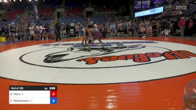 126 lbs Rnd Of 128 - Darian Vera, TN vs Christopher Ankenman, MO