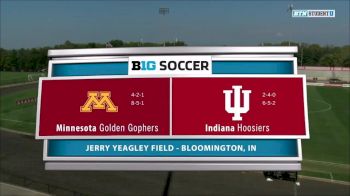 2018 Minnesota vs Indiana | Big Ten Womens Soccer