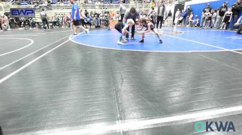 49 lbs Round Of 16 - Finlee Sellers, Rough Riders vs Hudson Mitchell, Wichita Wrestling Club