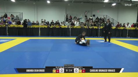 Caroline Brunacio Vinhaes vs Amanda Dean Bruse 2026 Pan IBJJF Jiu-Jitsu No-Gi Championship