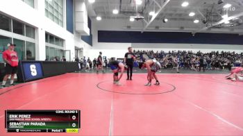 175 lbs Cons. Round 5 - Erik Perez, San Marcos High School Wrestli vs Sebastian Parada, Corona100