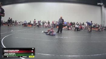 60 lbs Round 3 (8 Team) - Jace Norton, Missouri Outlaws vs Adam Rasmussen, Georgia United Blue