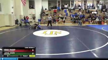 140 lbs Cons. Round 3 - Jamal Davis, Wetumpka vs Krish Anand, Houston Academy