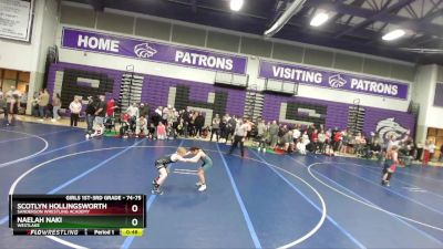 74-75 lbs Round 1 - Scotlyn Hollingsworth, Sanderson Wrestling Academy vs Naelah Naki, Westlake