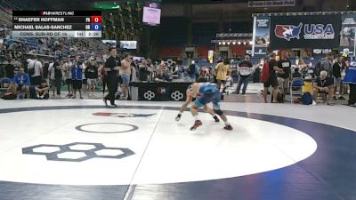 113 lbs Cons. Sub-rd Of 16 - Shaefer Hoffman, Pennsylvania vs Michael Salas-Sanchez, Oregon