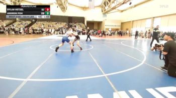 122-H lbs Semifinal - Dylan Hetzel, Patriot Club vs Andrew Poh, Vougar Honor Wrestling