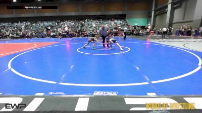 68 lbs Quarterfinal - Ava Barber, Belvidere Bandits vs Kyleigh Danielson, Texas Elite