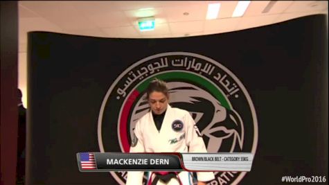 Mackenzie Dern vs Marina Ribeiro 2016 World Pro