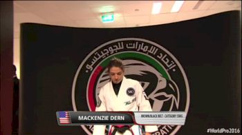 Mackenzie Dern vs Marina Ribeiro 2016 World Pro