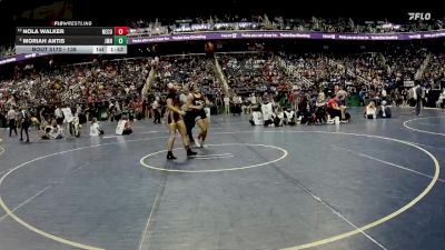 138 lbs Quarterfinal - Moriah Antis, Jay. M. Robinson vs Nola Walker, Newton-Conover 