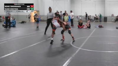 64 lbs Round 6 (8 Team) - Bohdi Tsikerdanos, Neighborhood Wrestling vs Elijah Jean Paul, CTWHALE Green