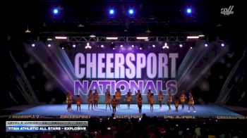 Titan Athletic All Stars - Explosive [2026 L2 Junior - D2 - Small - C Day 1] 2026 CHEERSPORT National All Star Cheerleading Championship