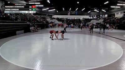 157 lbs Cons. Round 3 - Fernando Dominguez, Unattached vs Jaiden Johnson, Northern Oklahoma College-Tonkawa
