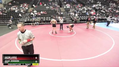 193 lbs Cons. Round 2 - Jacob Lopez, Murray High School vs Adam Johnson, Union