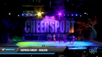 Express Cheer - Exalted [2021 L6 Senior - XSmall Day 2] 2021 CHEERSPORT National Cheerleading Championship