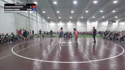 120 lbs Adhara Bustamante, Florida vs Madison Carder, Ohio Red