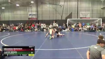 152 lbs Semis & 1st Wrestleback (8 Team) - Zechariah Roggasch, Nebraska Black vs Carter Brown, Missouri Avengers