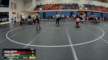 120 lbs Champ. Round 1 - Freddy Brinkman, Georgetown Prep vs Jacob Versino, St. James School