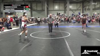 110 lbs Semifinal - Quentin Jackson, Slyfox vs Abram Perez, Salina