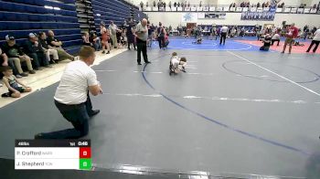 46 lbs Quarterfinal - Phild Crofford, Warrior Wrestling Club vs Jax Shepherd, Team Conquer Wrestling